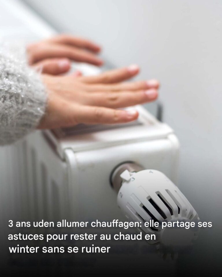 3 år uden at tænde for varmen: hun deler sine tips til at holde varmen om vinteren uden at sprænge budgettet