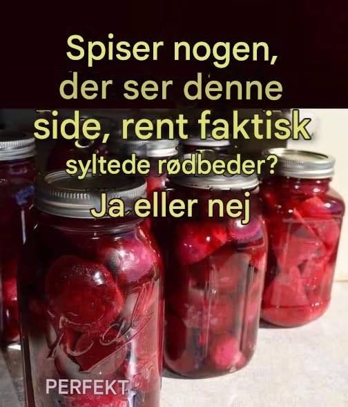 Syltede rødbeder