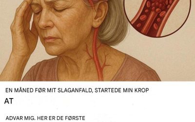 En måned før mit slagtilfælde begyndte min krop at advare mig. Dette var de første symptomer.
