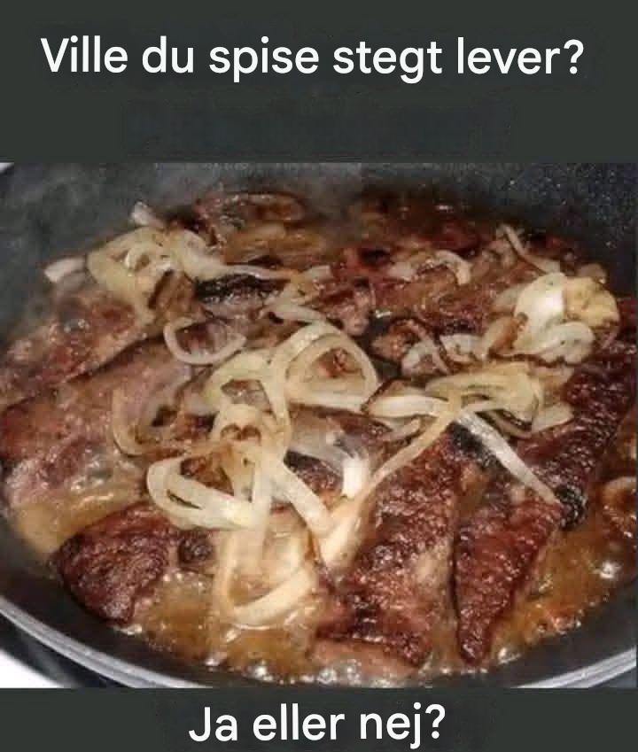 Okselever og løg….Opskriften er i kommentarerne.