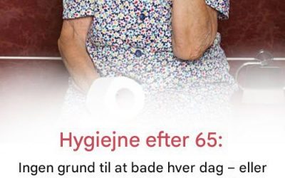 Hvorfor daglige brusebade efter 65 kan gøre mere skade end gavn