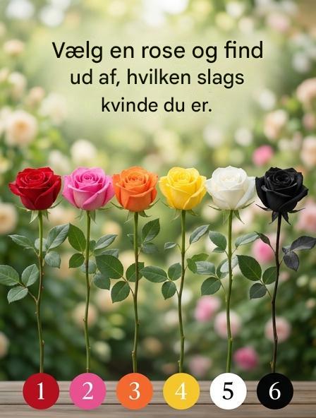 Vælg lyserød og find ud af, hvilken slags kvinde du er