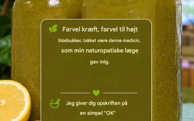 Grøn plantebaseret støttedrik