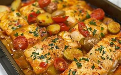 Bagt kulmule med kartofler