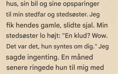 De lo, da jeg arvet en “værdiløs klud ”— indtil sandheden kom ud.