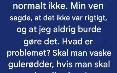 Da jeg skræl gulerødder, vasker jeg dem normalt ikke. Min ven sagde, at dette ikke var rigtigt, og det skulle jeg aldrig gøre. Hvad er dog den store ting? Skal du vaske gulerødder, hvis du skal skrælle dem?