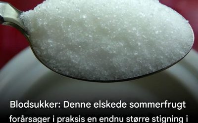 Blodsukkerniveau: Denne sommerfrugt, vi elsker så meget, hæver blodsukkerniveauet hurtigere end rent sukker