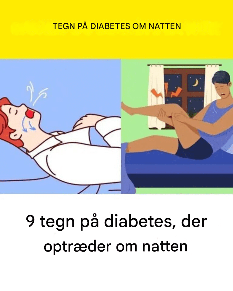 9 tegn på diabetes, der opstår om natten