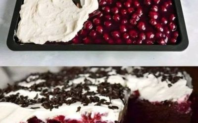 Her er en Schwarzwald-opskrift med en bakke