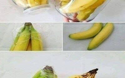 Ikke flere rådne og sorte bananer efter et par dage: Denne metode holder i 2 år