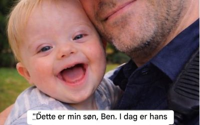 Det her er Ben. I dag fejrer han sin første fødselsdag