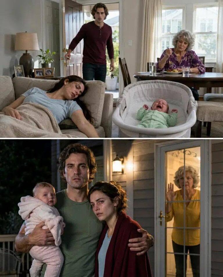 Min kone var så udmattet, at hun næppe kunne stå, men min mor insisterede på “at hjælpe ” med babyen. Jeg kom tidligt hjem og fandt, at min kone besvimte i sofaen, mens min mor sad i nærheden, ignorerede babyens hektiske råb og spiste et måltid, som min kone havde