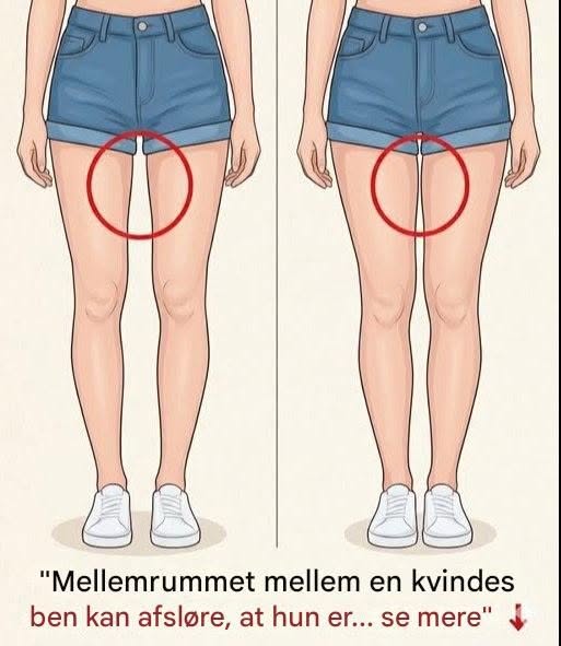 Hvad mellemrummet mellem en kvindes ben siger om hende, vil måske overraske dig De fleste mennesker tager fuldstændig fejl … Nysgerrig efter, hvad det egentlig betyder? Se den første kommentar
