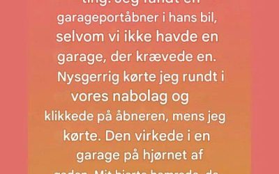 En mystisk garageåbner førte mig til hans stille godhed