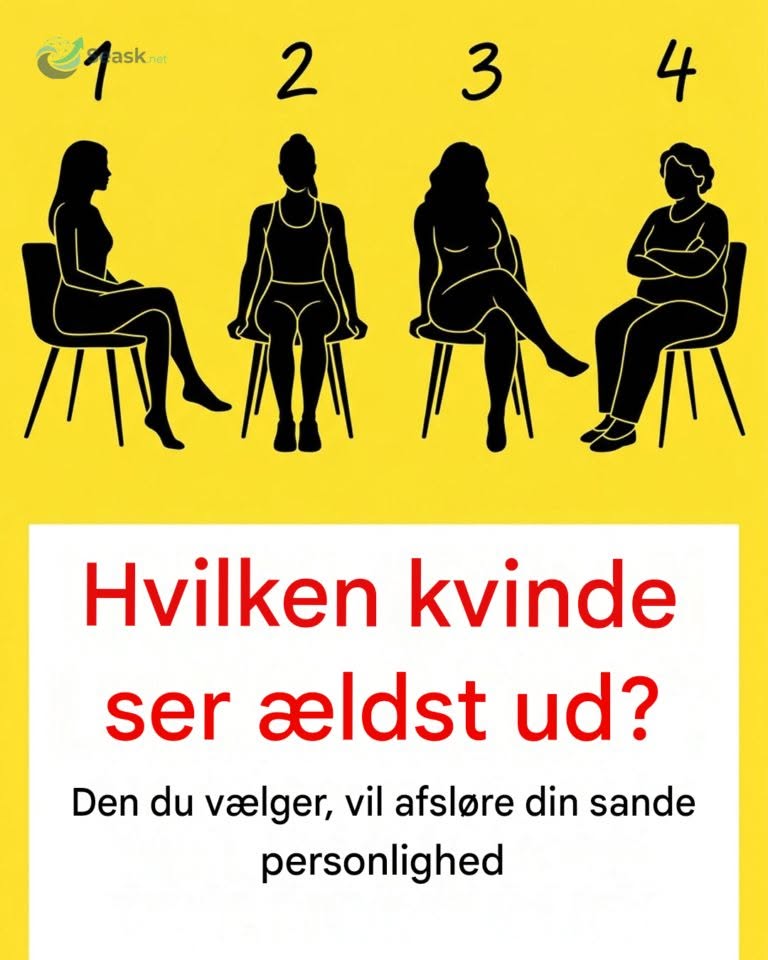 Hvilken kvinde ser gammel ud? Denne personlighedstest siger, at den kan afsløre din sande karakter