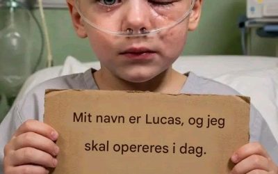 I dag står en modig dreng over for et af de største øjeblikke i sit liv. Mød Lucas..