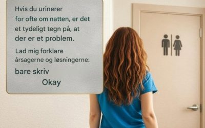 Konsekvenser af at stå op flere gange om natten for at urinere.
