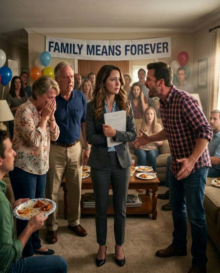 Jeg vendte tidligt tilbage fra et medicinsk værksted og fandt 92 slægtninge inde i mit hus under en “FAMILY MØDER FOREVER ” Banner. Jeg sagde ikke et ord — Men hvad jeg derefter lavede min broropkald 105 gange to uger senere …..