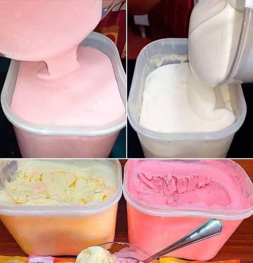 Nem isopskrift: 4 ingredienser og meget cremet, giver godt resultat 🍨 Jeg sendte den til den, der sendte den. Hej 😋