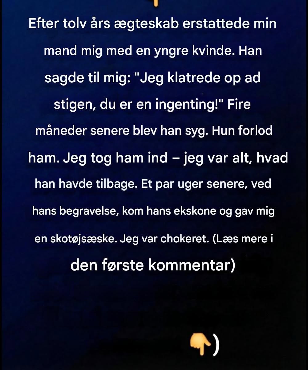Hvad han efterlod i en skotøjsæske: En rejse med heling og tilgivelse