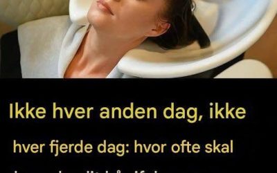 Her er hvor ofte du bør vaske dit hår, ifølge en d… se mere