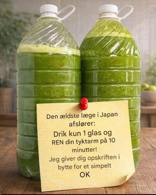Japans ældste læge afslører: Drik kun ét glas. Du vil aldrig lide igen. Se mere
