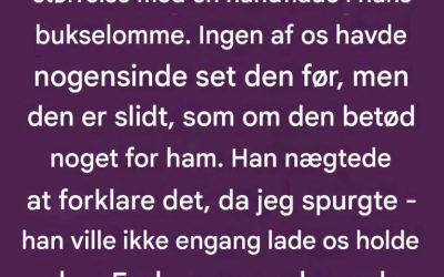 Okay, jeg har taget den på, jeg vil have den i mit hus, når jeg tager den på ryggen.