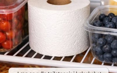 Læg en rulle toiletpapir i køleskabet. Her er hvorfor