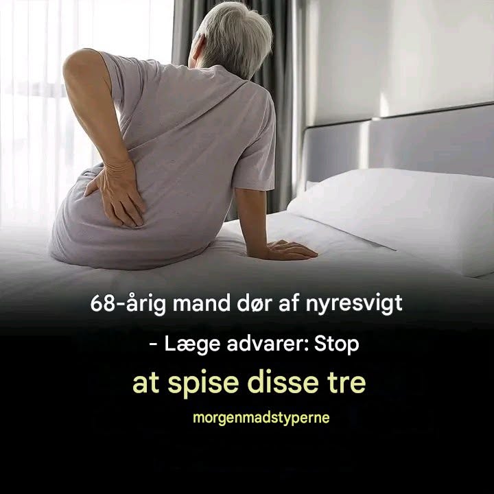 De 3 typer morgenmad, der kan skade dine nyrer