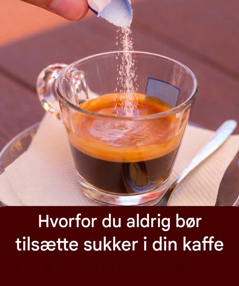 En ekspert forklarer, hvorfor du aldrig skal sødme din kaffe og drikke den bitter