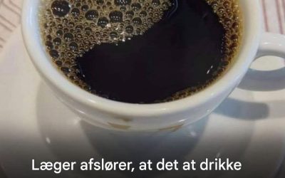 Læger afslører, at kaffe hver morgen forårsager inflammation