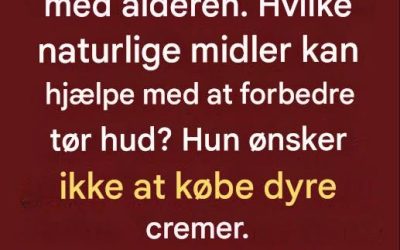 Ni måder at bekæmpe tør, skællende hud på