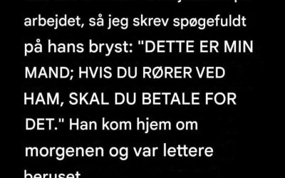 Besked om min mandst bliver til en Sh0cking-åbenbaring
