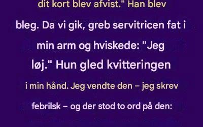 LOVGIVNINGEN VAR EN ADVARSEL