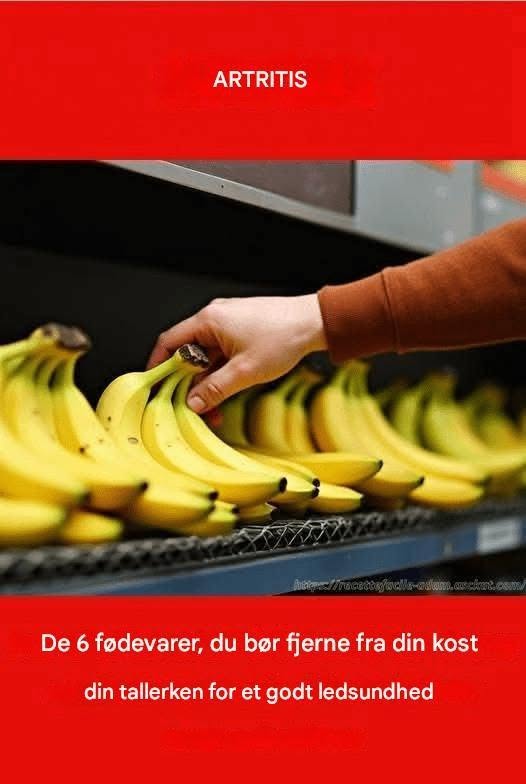 De 6 værste fødevarer mod slidgigt, som du helt sikkert bør undgå!