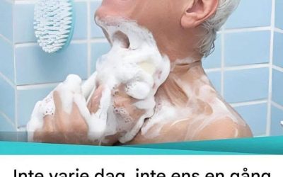 Hverken dagligt eller ugentligt: ​​Hvad er den bedste brusehyppighed for personer over 65?