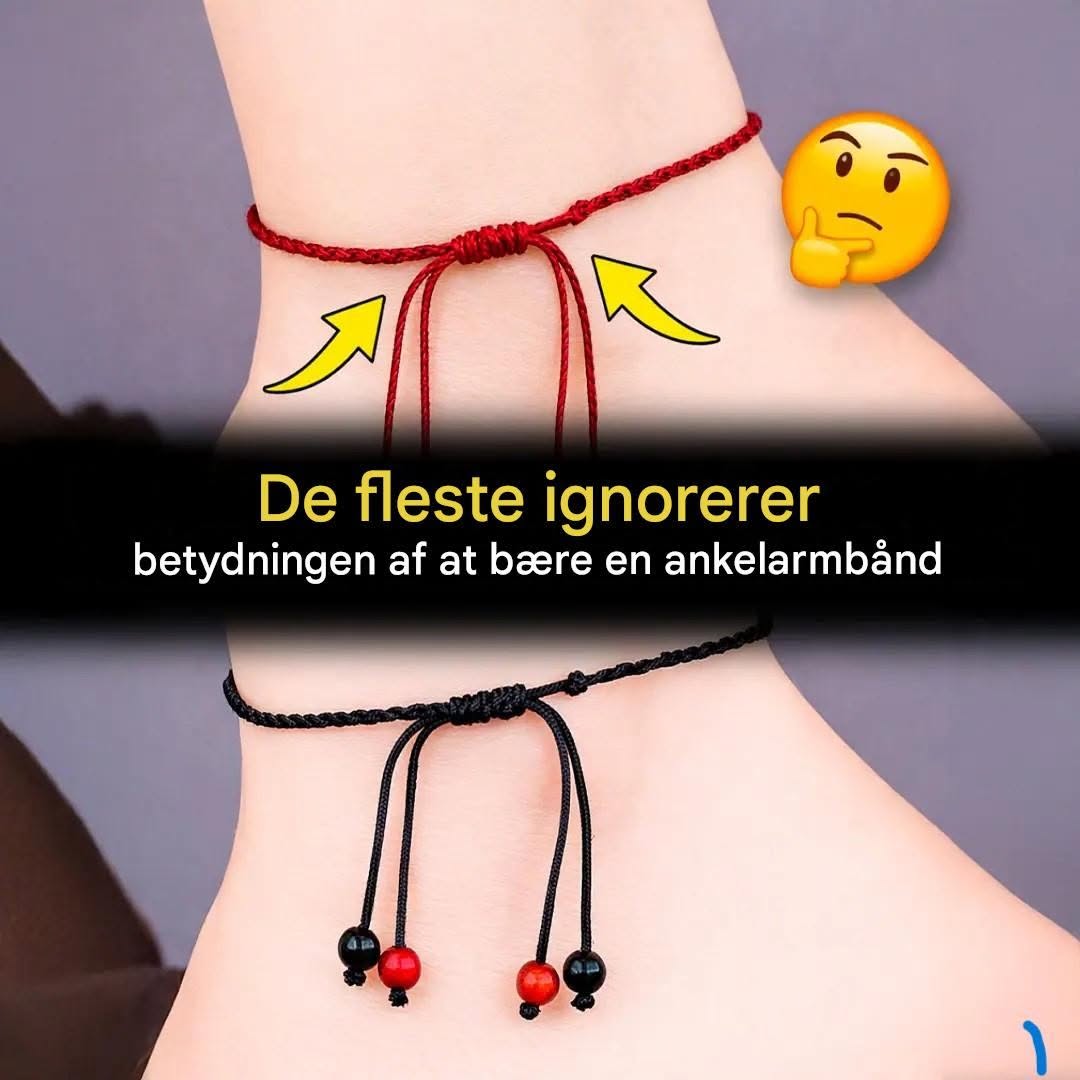 Den skjulte betydning af at bære en ankelkæde: De fleste ved det ikke