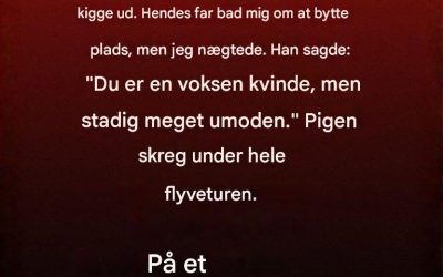 Lektion i 30.000 fods højde: Hvordan en fremmeds kommentar på et fly ændrede mit syn på grænser og venlighed