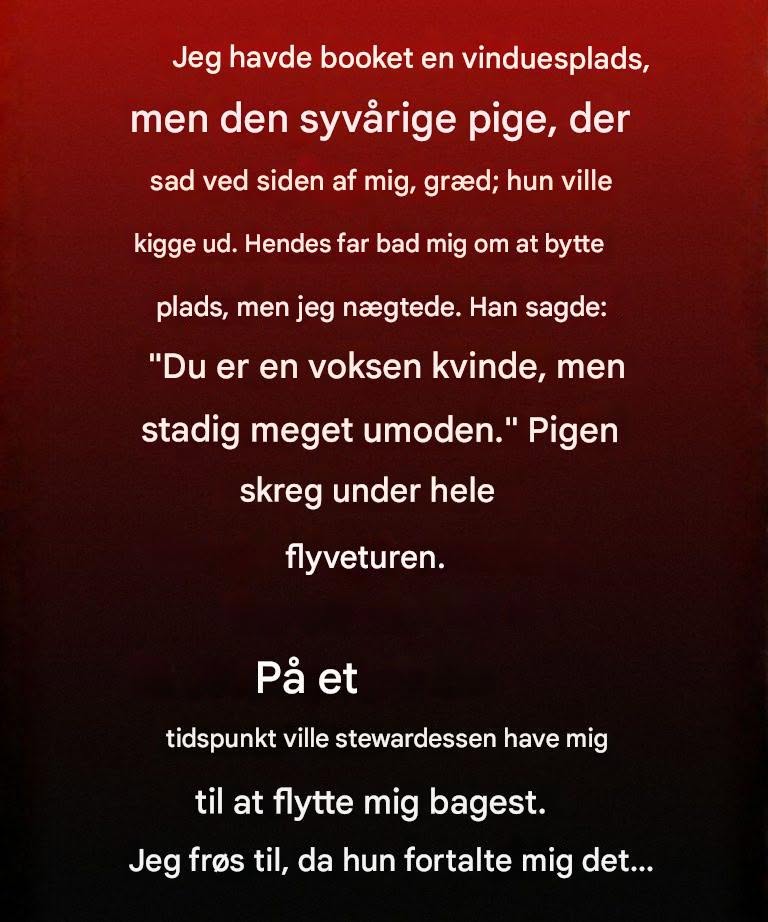 Lektion i 30.000 fods højde: Hvordan en fremmeds kommentar på et fly ændrede mit syn på grænser og venlighed