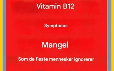 Ignorer aldrig disse advarselstegn på vitaminmangel