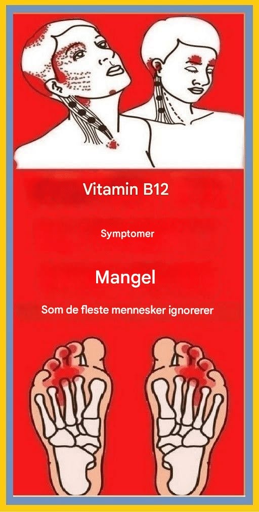 Ignorer aldrig disse advarselstegn på vitaminmangel