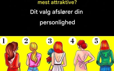 Hvilken kvinde vil være den mest attraktive, når hun vender sig om? Opdag, hvad dit valg afslører om din personlighed.