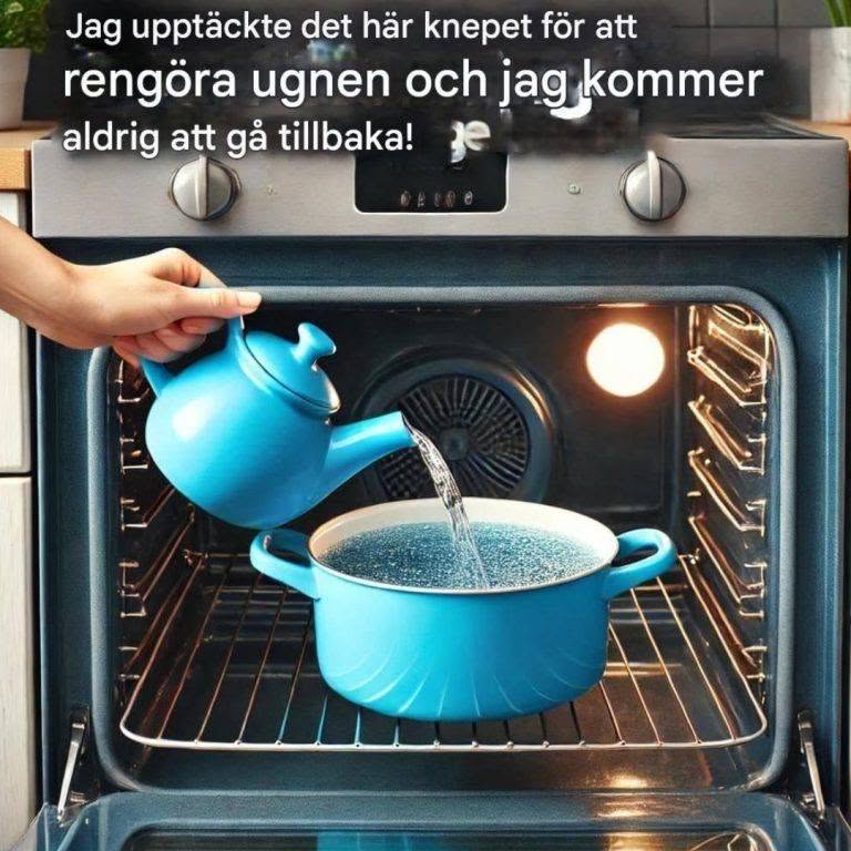 Sådan rengør du din ovn på få minutter og får den til at se helt ny ud