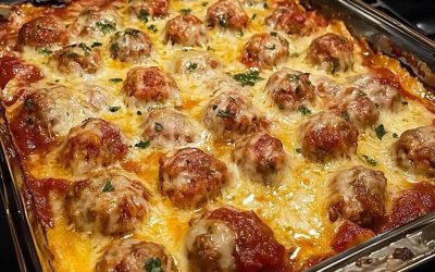 Dump and Bake kødbollegryde