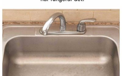 Min bedstemor lærte mig dette trick til at rengøre en rustfri stålvask på 2 minutter uden nogen anstrengelse. Sådan fungerer det.