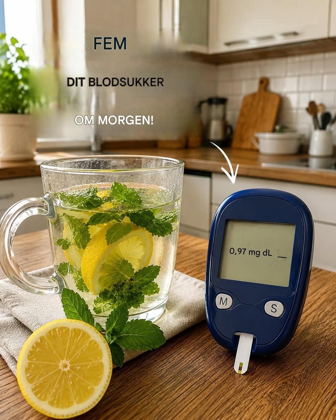 En ekstra times god hvile kan forbedre morgenmålingerne. Hold raffineret sukker og … NæsteHold sukkerholdige drikkevarer på et minimum, især i den første halvdel af dagen. Øv dig i en hurtig stressreducerende teknik, som f.eks. dyb vejrtrækning eller en kort taknemmelighedspause, før din dag bliver travl.  Men her er den vigtige del: konsistens slår perfektion. At drikke og et par støttende vaner de fleste dage vil sandsynligvis gavne dig bedre end at forsøge at være perfekt i en uge og derefter stoppe.  Forholdsregler, der er værd at kende Selvom ingredienserne generelt er anerkendt som sikre for raske voksne i normale mængder, bør nogle få grupper udvise ekstra forsigtighed.  Personer, der tager blodfortyndende medicin, bør konsultere deres læge, før de indtager større mængder kanel, da det kan have milde antikoagulerende virkninger. Personer med aktive mavesår, svær sure opstød eller gastritis kan finde citron og eddike for irriterende og bør starte med meget små mængder eller springe eddiken over.  Hvis du har diabetes eller prædiabetes og tager medicin eller insulin, skal du overvåge dit blodsukker nøje, når du tilføjer en ny vane. Naturlige tilgange kan nogle gange forstærke virkningen af ​​medicin, så justeringer kan være nødvendige. Gravide eller ammende personer bør også konsultere en sundhedsperson, før de foretager ændringer.  Denne drik er et støttende supplement til en sund livsstil og erstatter aldrig ordineret behandling.  Et par ærlige ord, før du starter Ingen enkelt drik kan magisk løse dine blodsukkerudfordringer natten over. Det, dette morgenritual kan gøre, er at give din krop nyttige forbindelser på et tidspunkt, hvor den naturligt frigiver glukose. Kombineret med bedre søvn, afbalancerede måltider og let motion, oplever mange mennesker et mere jævnt energiniveau og færre dramatiske udsving inden for et par uger.