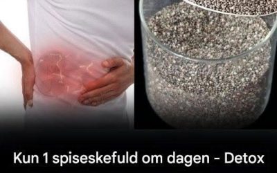 Kun 1 teskefuld om dagen – afgift leveren og skyll toksiner ud! Sig farvel til sygdomme!