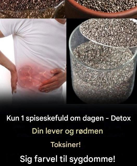 Kun 1 teskefuld om dagen – afgift leveren og skyll toksiner ud! Sig farvel til sygdomme!