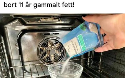 Du vil ikke tro, hvor meget jeg rengjorde ovnen på 30 minutter – den fjernede endda 11 år gammelt fedt!
