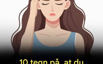 10 tegn på, at du ikke drikker nok vand
